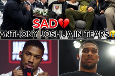 Anthony Joshua Falls Silent While Honoring Late Friends — A Rare, Emotional Moment That Moved Fans
