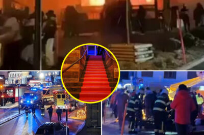 New Year’s Eve Nightmare: Dozens De@d in Ski Resort Fire Triggered by Candle and Staircase Surge