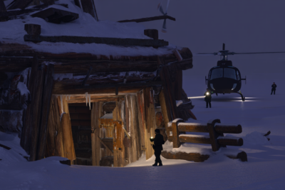 Viktor Volkov stood on the narrow stone bridge spanning the gorge, his gloved hands gripping the railing.