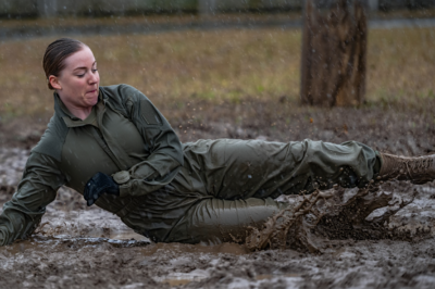 Lieutenant Commander Elena Castanos Takes Brutal Hit in Special Ops Drill — But Her Epic Comeback Leaves Trainees Stunned