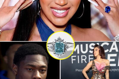 Months in the Making: Stefon Diggs’ Alleged Blue Diamond Ring Leaves Cardi B Deeply Touched