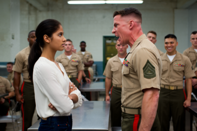 They Thought She Was Just Another Civilian — Until the Camp Commander Was Cuffed and a Trafficking Ring Began to Collaps