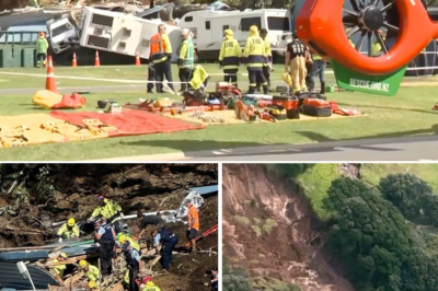 H0rrific tragedy: The first devastating consequences of the New Zealand landslides!