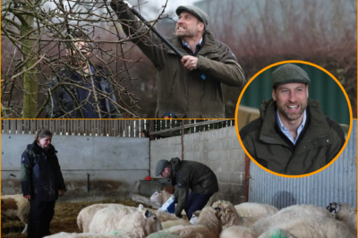“A PERFECTLY ORDINARY MOMENT — THAT STILL MANAGED TO MAKE PEOPLE SMILE…” — Prince William jokes about his unexpected “lumberjack moment” after being put to work during a farm visit