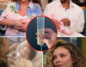 “Mommy is so in love with your laugh”: Jesy Nelson moves hearts with an image of her baby daughter using a special feeding device while battling a special condition