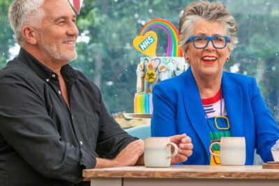 ‘NOW FEELS LIKE THE RIGHT TIME’: Dame Prue Leith announces emotional exit from The Great British Bake Off after nearly a decade at the tent