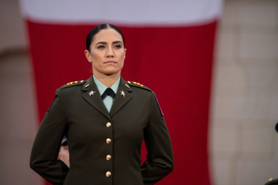 Driven from her home at 19 while pregnant — 16 years later, she becomes a high-ranking army officer.