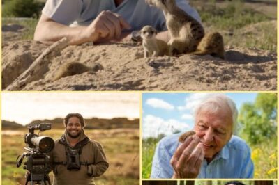 SIR DAVID ATTENBOROUGH SPEAKS — AND HAMZA YASSIN’S OTTER MOMENT BREAKS THE INTERNET!