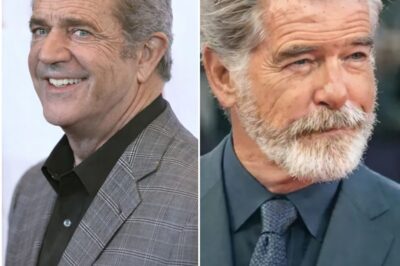 “THE TUX IS OFF — AND HOLLYWOOD IS PANICKING” — Pierce Brosnan Reportedly Joins Mel Gibson’s ‘Unwoke’ Fortress in a Move Studios Never Saw Coming