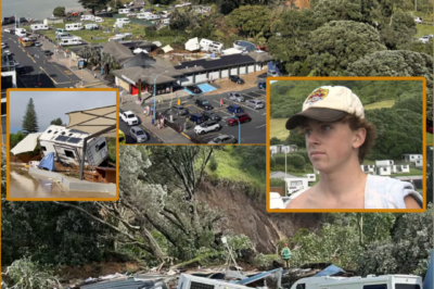 “EVERYTHING HAPPENED IN A SECOND…” — Eyewitness recalls the terr!fying moment the Mount Maunganui campsite collapsed, as multiple people remain missing