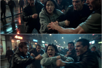 Cornered by a gang of thugs in the middle of a crowded street, the girl endured in silence — until they realized they had targeted an elite SEAL, and the price was paid moments later