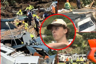“I’M STILL SHAKING…” — A panicked witness recounts the terr-ifying moments just seconds before the landslide struck