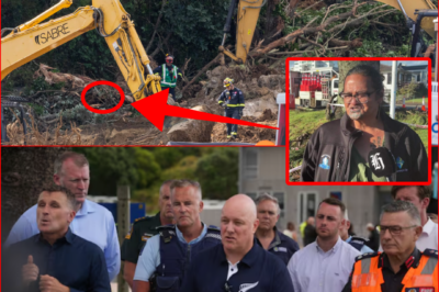 “MY WIFE IS EXHAUSTED…” — A HEARTBREAKING Message From the Father as His Two Children Remain MISSING After the Mount Maunganui Landslide