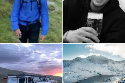 The Climb That Never Came Home: Two Young Hikers Found De@d on Snowdon After Desperate Rescue