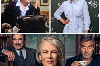 SHE’S BACK — AND SHE’S PLAYING FOR BL00D THIS TIME!” 🔥Jamie Lee Curtis just turned Murd3r, She Wrote into the most INSANE thrill3r of 2025 — forget tea and scones, Jessica Fletcher is now a ruthless ex-spy hunting global conspiracies with George Clooney & Tom Selleck riding sh0tgu-n