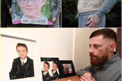 Heartbroken dad says “that ain’t justice” after 12-year-old Leo Ross is s:t-abbed to d-e:ath walking home from school!
