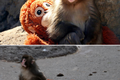 TOUCHING THE DEPTHS OF PAIN: Baby Macaque Punch’s search for love—When a plushie becomes his only ‘lifeline’!