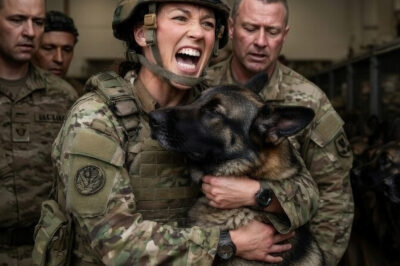 She Said His Name… and Every Dog Went Still — Emotional Moment at Retired Military K9 Auction