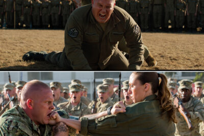 “Know Your Place!” He Struck Her — Seconds Later, He Paid the Price in Front of 600 Soldiers