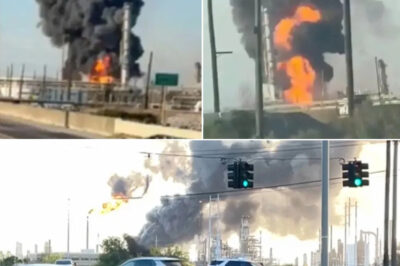 EXPLOSION CHAOS: Texas Oil Refinery ERUPTS in Fireball — Massive Blast Sends Flames Towering Into the Sky