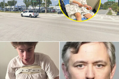 Outrage as Teacher Accused of Crashing Into Child on Scooter, Leaving Him With Broken Back Before Fleeing Scene