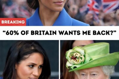 “60% of Britain Wants Me Back?” — Meghan Markle’s Remark Reignites the Royal Debate