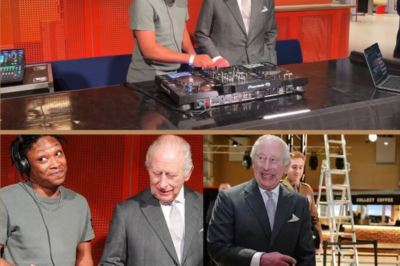 KING OF THE SPINNERS Moment King Charles, 77, has a go at DJing – as he admits ‘I’m trying to get the hang of it’