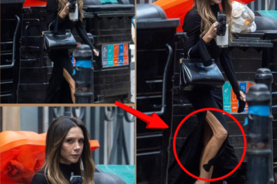 Victoria Beckham just shocked EVERYONE in a daring thigh-high split dress — but it’s her legs that left fans absolutely stunned… they look shockingly gaunt, almost s-k:eletal!