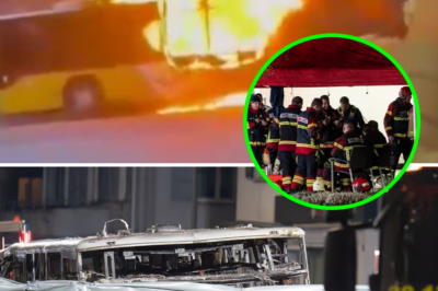 9 ambulances, a rescue helicopter, and multiple fire engines swarm the scene as it remains cordoned off ‘throughout the night’ for the investigation into Switzerland’s horror blaze