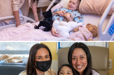 Refusing to be outdone: Meghan mimics Kate’s style by visiting a children’s hospital in an attempt to regain public sympathy following the announcement of her Australia trip