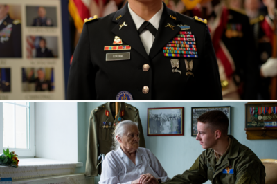She was a professional officer who dedicated her entire life to her country, but when she grew old and frail, only one person came to visit her