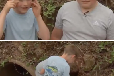 HORROR AT THE CREEK: Children innocently pick up a human skull thinking it was… deer bones!