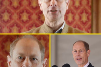 A HEARTFELT MESSAGE…— Prince Edward speaks out in emotional new video just days after worrying health update