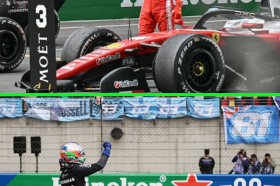 FERRARI PODIUM — Lewis Hamilton Celebrates First Top-Three Finish with Ferrari as Kimi Antonelli Wins the Chinese Grand Prix
