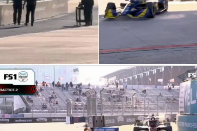 INDY-SASTER — Mick Schumacher Experiences a Nightmare as IndyCar Race Abruptly Stops