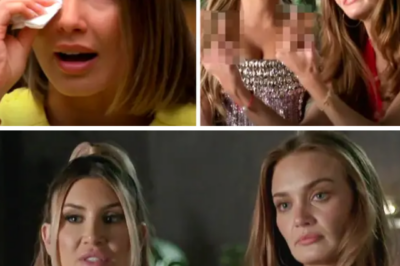TEARS AT THE TABLE… — Married At First Sight Australia star Stella breaks down over unseen Brook & Gia Fleur footage