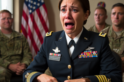 The commander received a special gift box from her subordinate, but when she opened it, she burst into tears