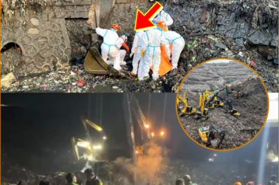 HORR0R AT A MASSIVE LANDFILL — A MOUNTAIN OF GARBAGE SUDDENLY COLLAPSES, BURYING MULTIPLE PEOPLE UNDER THOUSANDS OF TONS OF WASTE