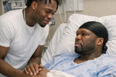 50 Cent’s son, Marquise Jackson, has reportedly arrived at the hospital to be by his father’s side, bringing a sense of comfort to fans who have been anxiously waiting for updates