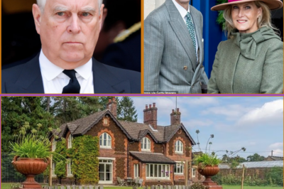 The holiday let where Edward was forced to spend Easter because Andrew is digging his heels in over Wood Farm