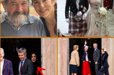 “SHE STEPPED OUT… BUT ONE SMALL DETAIL CHANGED EVERYTHING.” — Queen Mary seen for first time after father’s passing.