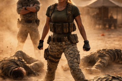 BRE-AK HER N0SE! — 7 Seconds Later, 5 Soldiers Hit The Ground… And The Major Realized He Picked The WRONG Target