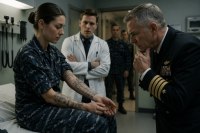 JUST A SUPPORT MEDIC? — The Room Went SILENT When The Admiral Saw What Was Etched On Her Skin…