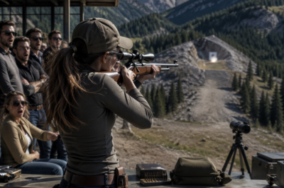 “SHE WAS ONLY HOLDING AN OLD G-UN…” — The Crowd LAUGHED, But One 1,000-Yard Sh0t Made Everyone FALL SILENT INSTANTLY