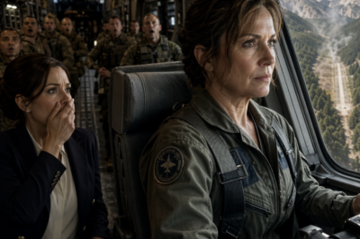 SHE M0CKED HIM AS A JANITOR… THEN FROZE WHEN THE PILOT CALLED HIS SECRET CALL SIGN AT 35,000 FEET!