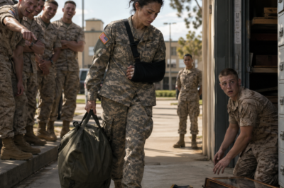 THEY MOCKED THE WOUNDED SOLDIER — UNTIL A FORGOTTEN MEDAL BOX MADE THE ENTIRE BASE FALL SILENT