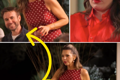 Anything to laugh about, Steven?: While Rachel was struggling with Bec’s crude jokes, Steven just sat there with a bright smile, looking perfect for the cameras?