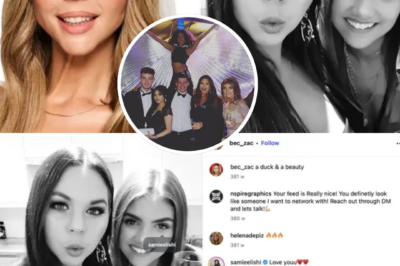 CAMERA CAUGHT — Bec Zacharia and Samie Elishi’s unexpected connection revealed — and fans are asking how they really know each other