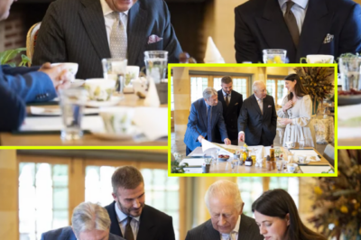 “A SINGLE COMMENT… BUT IT MADE THE KING BURST INTO LAUGHTER?” — David Beckham’s comment elicited an unexpected reaction from King Charles III