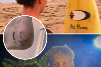 In a terrifying moment that unfolded in seconds, the teen was dragged into a life-or-death struggle in the water — an encounter that could have ended far worse